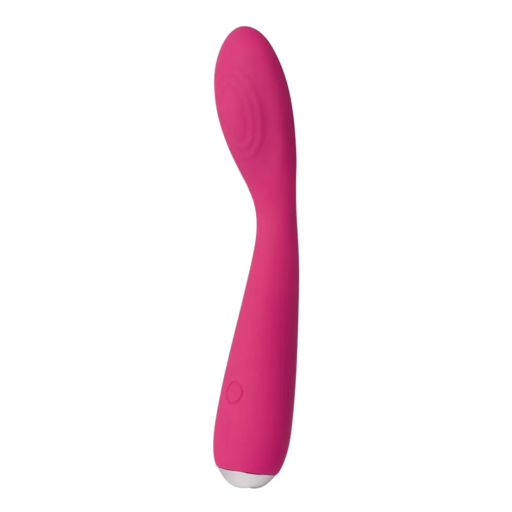 Vibrátor na bod G Svakom Iris, 5 režimů, vodotěsný, švestkově červený, 180 mm - obrázek 4