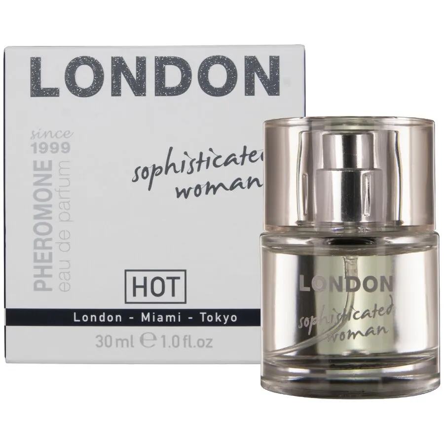 Parfém s feromony pro ženy HOT London Sophisticated, 30 ml