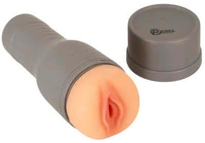 Umělá vagína Rebel V-Stroker Melissa v diskrétním pouzdře, 26,5 cm - obrázek 2