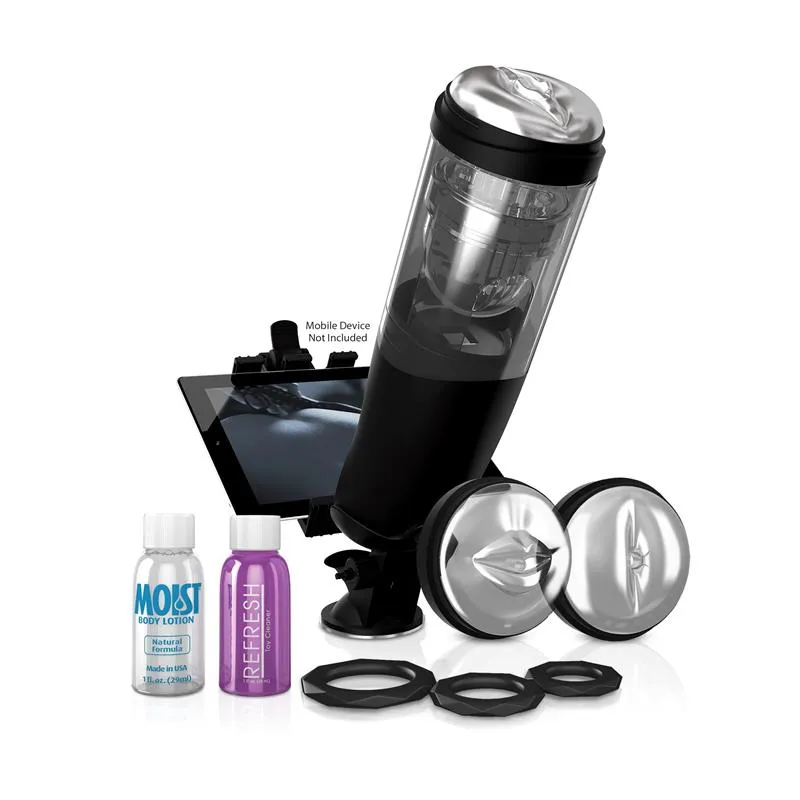 Automatický masturbátor PDX Elite Deluxe Mega-Bator s rotací a přirážením - obrázek 8