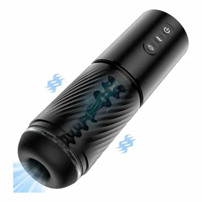 Automatický masturbátor Titanz Auto Suck Machine se sáním a vibracemi, černý - obrázek 4