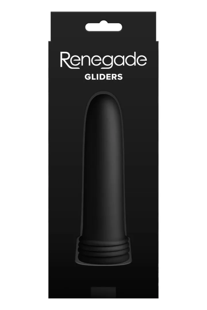 Sada dilatátorů Renegade Gliders, 4 díly, nastavitelná, silikon, černá - obrázek 5