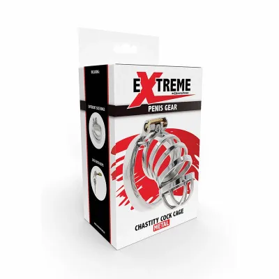 Kovová klec cudnosti Hidden Desire Extreme, nastavitelná - obrázek 5