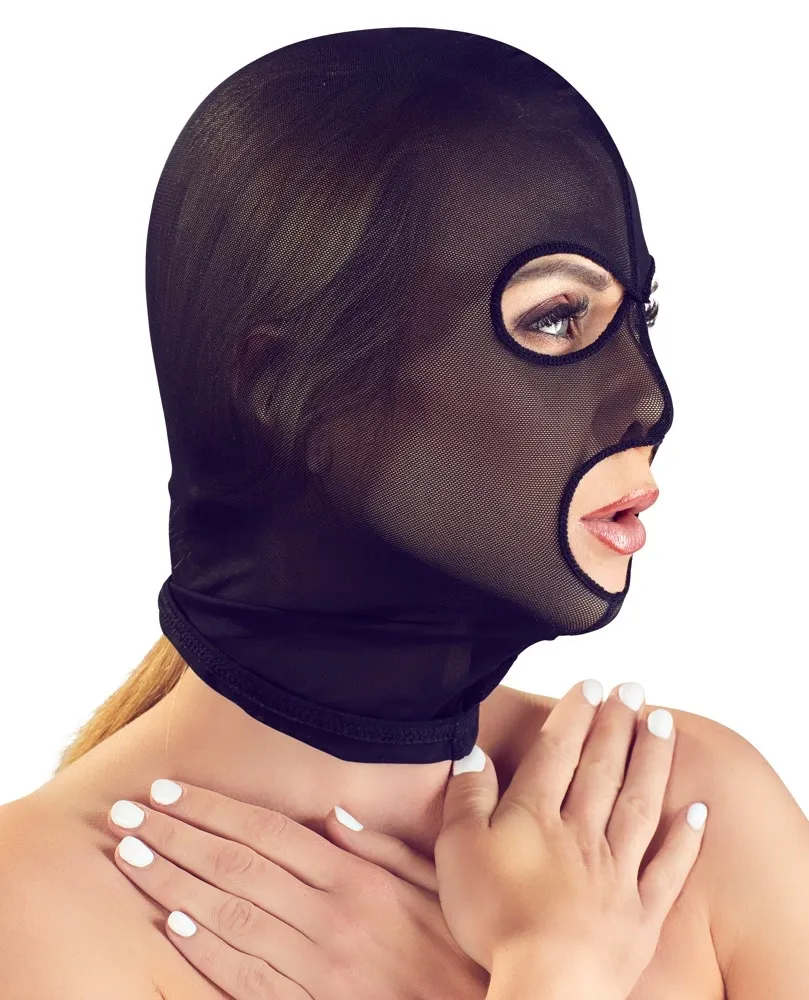 Elastická maska na hlavu Bad Kitty Powernet, černá, unisex, univerzální velikost - obrázek 4