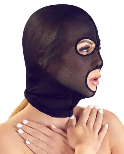 Elastická maska na hlavu Bad Kitty Powernet, černá, unisex, univerzální velikost - obrázek 4