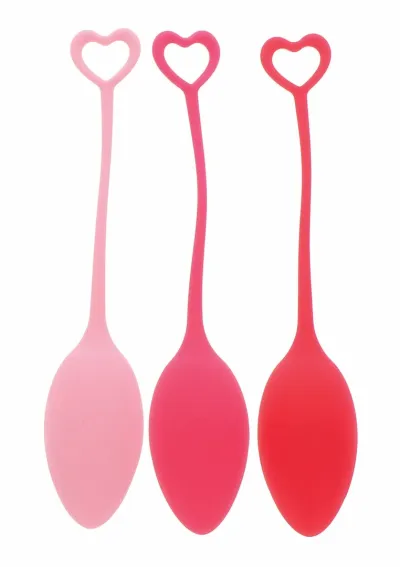 Venušiny kuličky se závažím Mae B Pelvic Floor Exercise Trainer, sada, silikon - obrázek 4