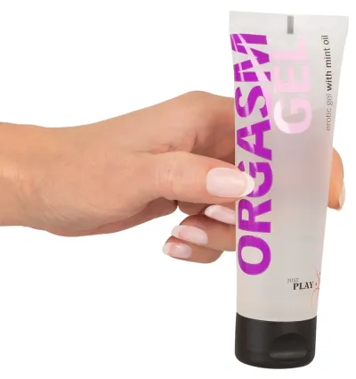 Stimulační gel Just Play s mátovým olejem, veganský, 80 ml - obrázek 3