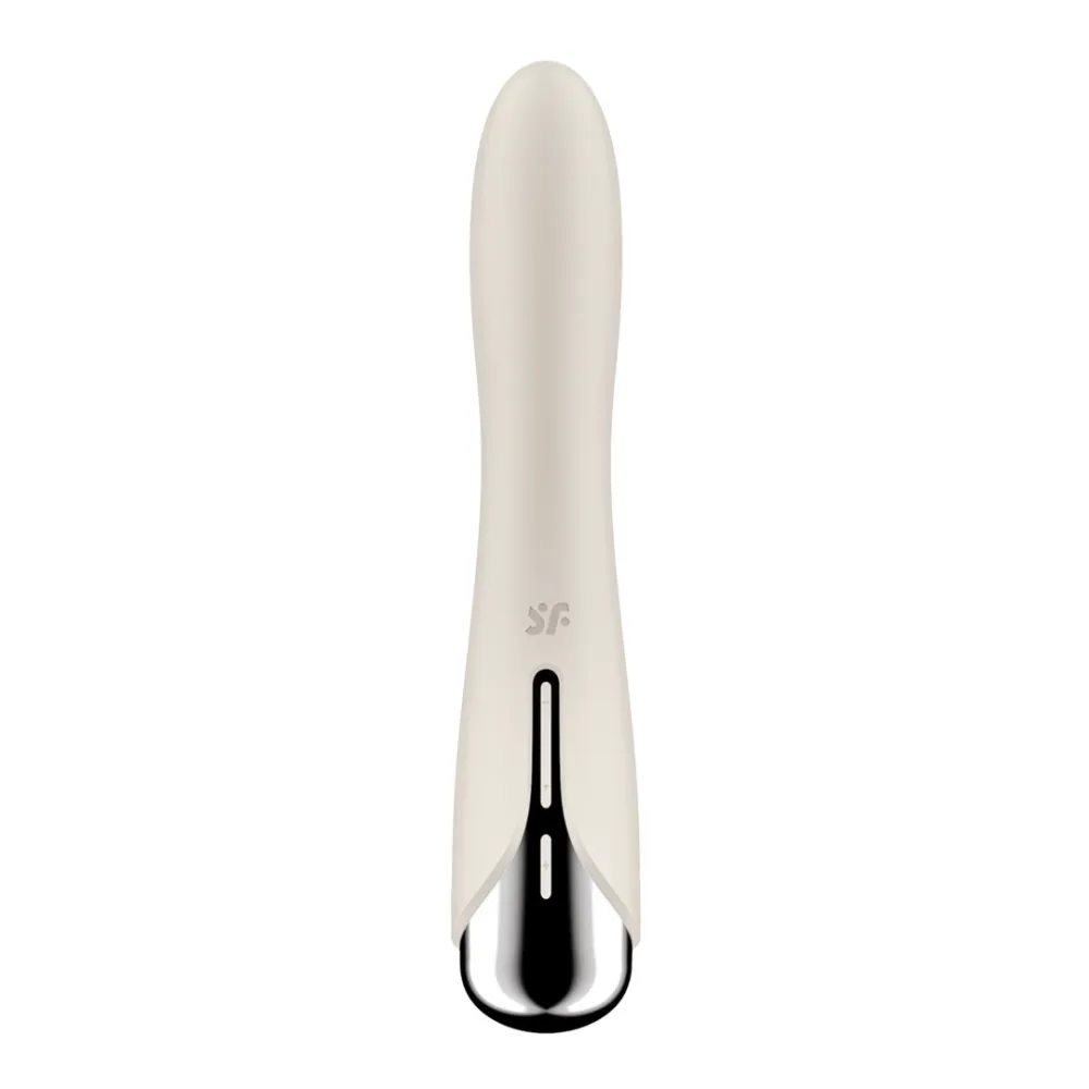 Rotační vibrátor na bod G Satisfyer Spinning Vibe 1, béžový - obrázek 5