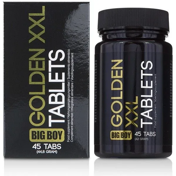 Tablety na podporu erekce Big Boy Golden XXL, 45 ks