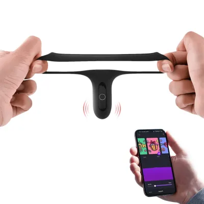 Dvojitý erekční kroužek Magic Motion Rise s ovládáním aplikací, černý - obrázek 4
