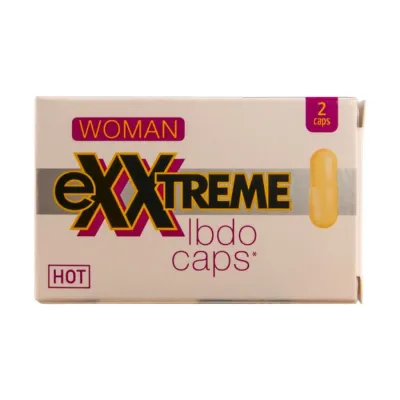 Doplněk stravy pro ženy HOT eXXtreme Libido Caps Woman, 2 kapsle