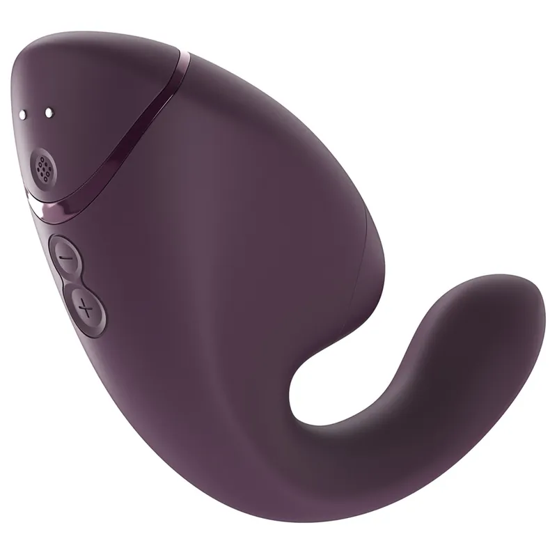Rabbit vibrátor s tlakovým stimulátorem klitorisu Womanizer Duo Next, tmavě fialový - obrázek 2