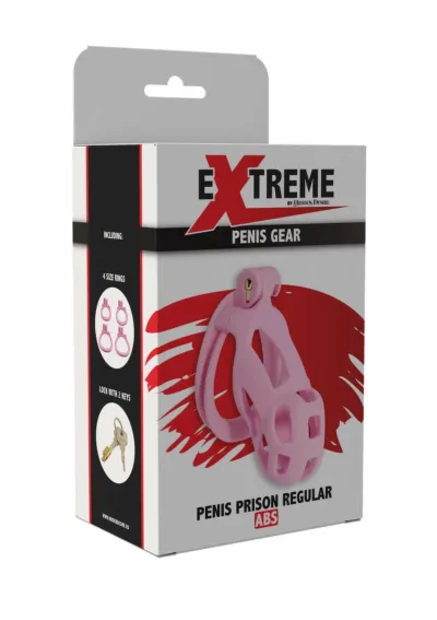 Klec cudnosti Hidden Desire Extreme Penis Prison Regular, ABS plast, černá - obrázek 2