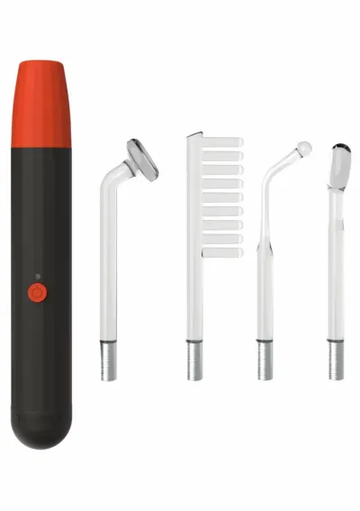 Elektrostimulační hůlka Taboom Electro Wand Glass Set se 4 skleněnými nástavci - obrázek 5