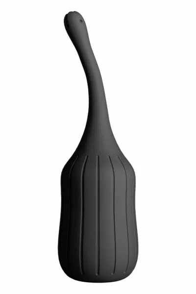 Klystýr Renegade Deluxe Cleanser 2.0, silikonová anální sprcha, černý, 25 cm - obrázek 2