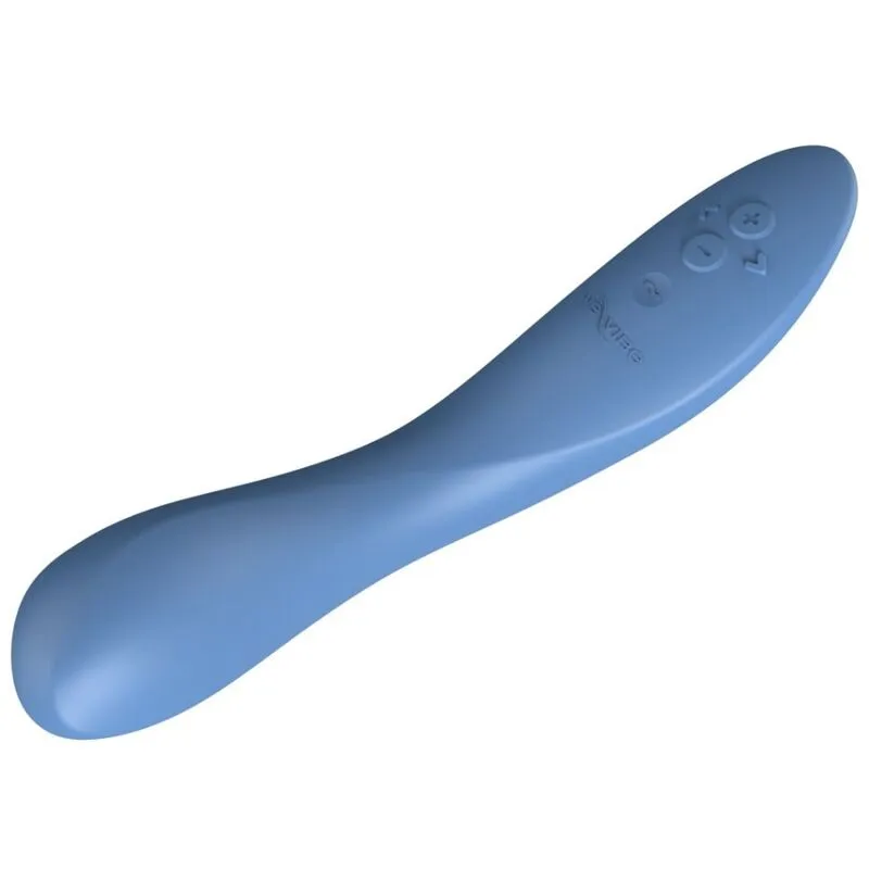 Vibrátor na bod G We-Vibe Rave 2 s ovládáním přes aplikaci, modrý - obrázek 4