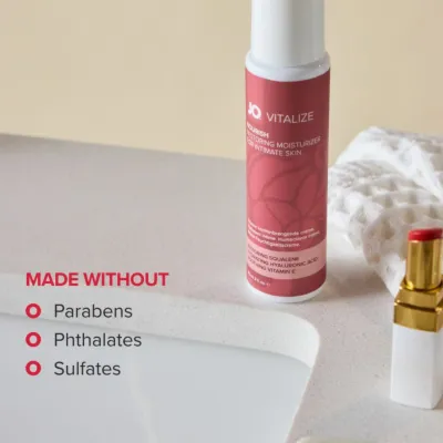 Hydratační intimní krém JO Vitalize Nourish, bez parfemace, 60 ml - obrázek 4