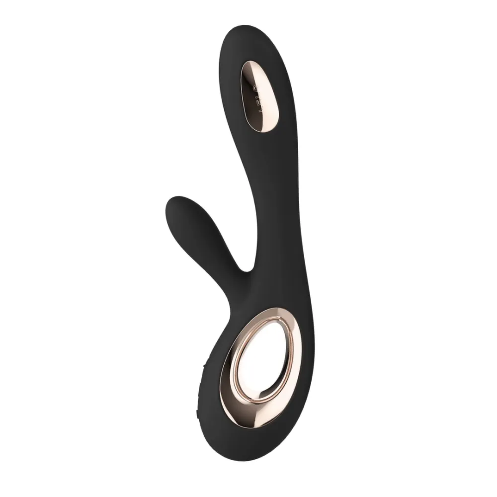 Rabbit vibrátor LELO Soraya Wave s pohybem WaveMotion, černý - obrázek 7