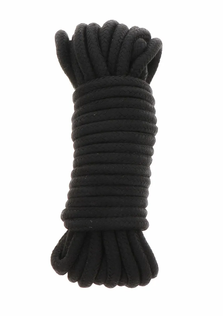 Bondage lano Hidden Desire z polypropylenu, 5 m, černé