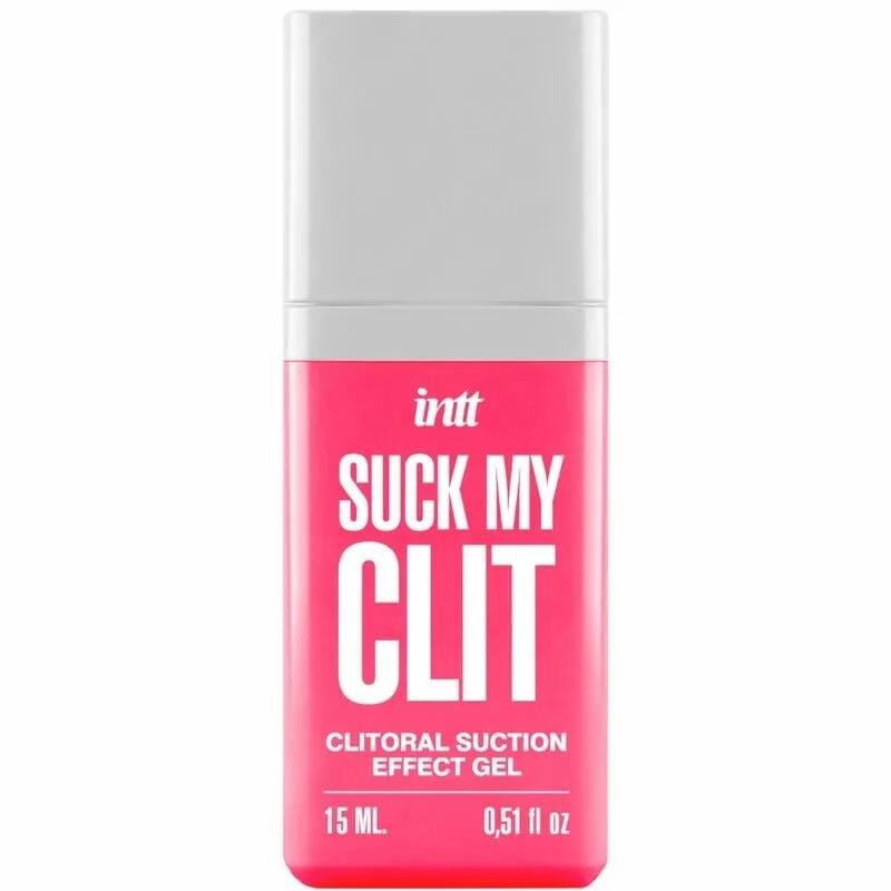 Stimulační gel na klitoris se sacím efektem INTT Suck My Clit, lesní jahoda, 15 ml - obrázek 2