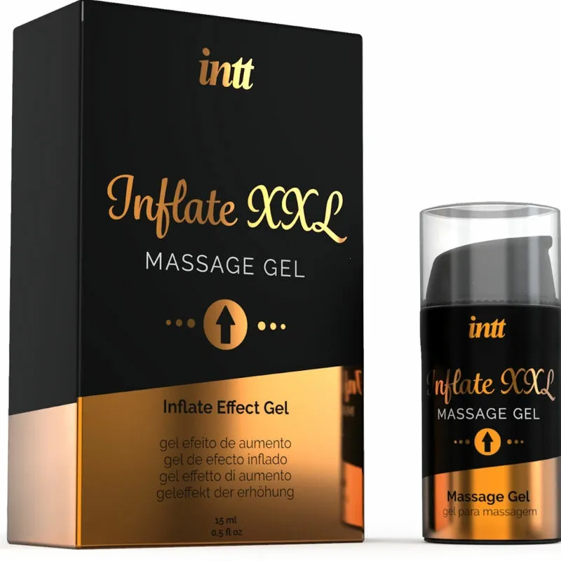 Intimní gel pro erekci a zvětšení penisu INTT Inflate XXL, skořice, 15 ml - obrázek 2