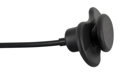 Nafukovací roubík You2Toys ze silikonu s ruční pumpičkou, černý, 12 cm - obrázek 5