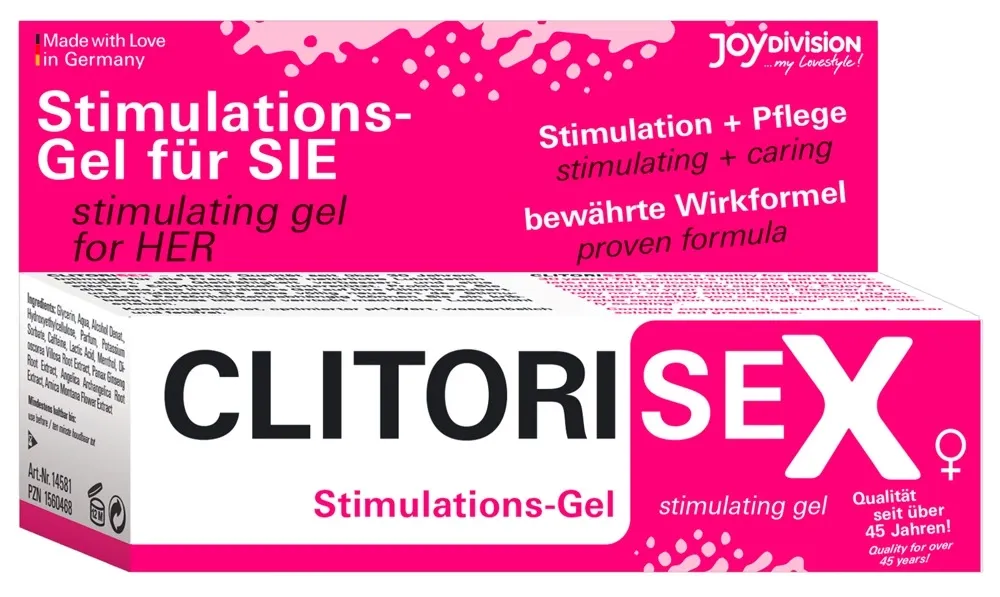 Stimulační gel na klitoris Joydivision Clitorisex, 25 ml