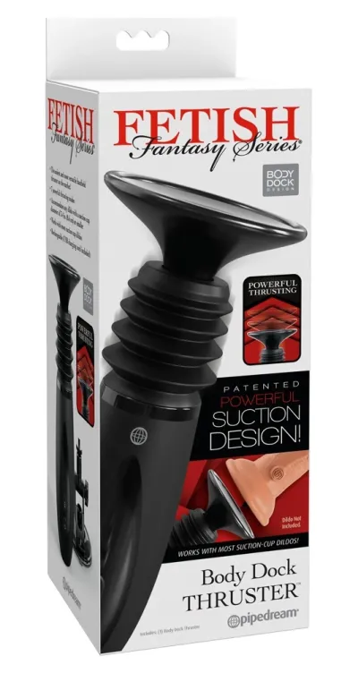 Přirážecí stroj na dildo Fetish Fantasy Series Body Dock Thruster, 7 režimů, černý
