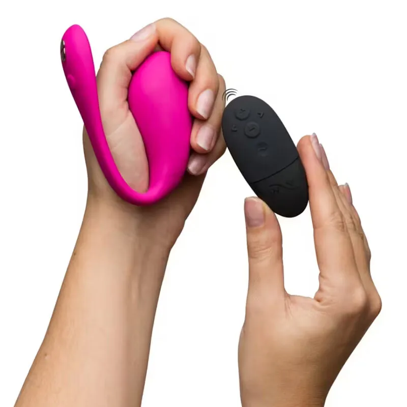 Nositelné vibrační vajíčko We-Vibe Jive 2 s ovladačem a aplikací, zářivě růžové - obrázek 7