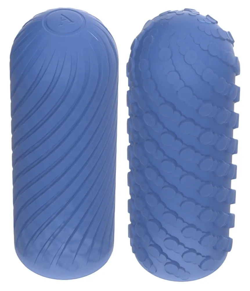 Oboustranný silikonový masturbátor Arcwave Ghost, modrý - obrázek 3