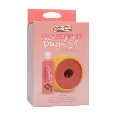 Doc Johnson Grapefruit sada s masturbátorem Ultraskyn, 3 kusy - obrázek 2