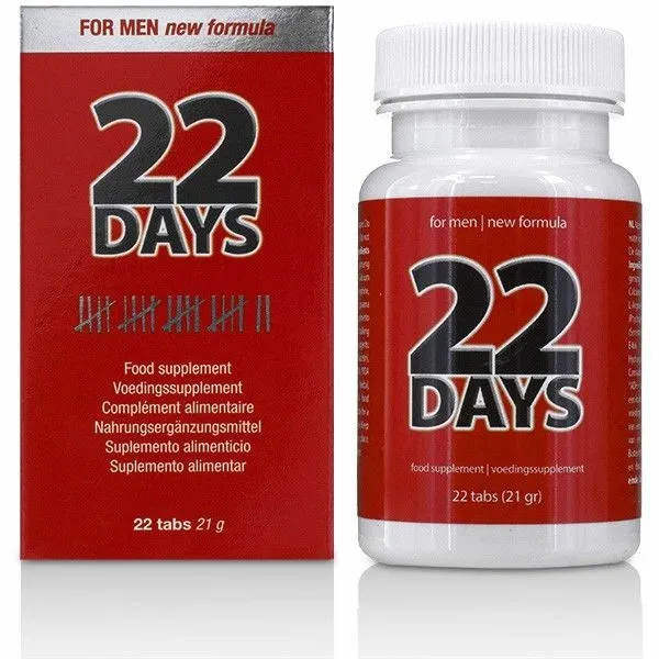 Tablety pro zvětšení penisu Cobeco 22 Days Penis Extension, 60 ks