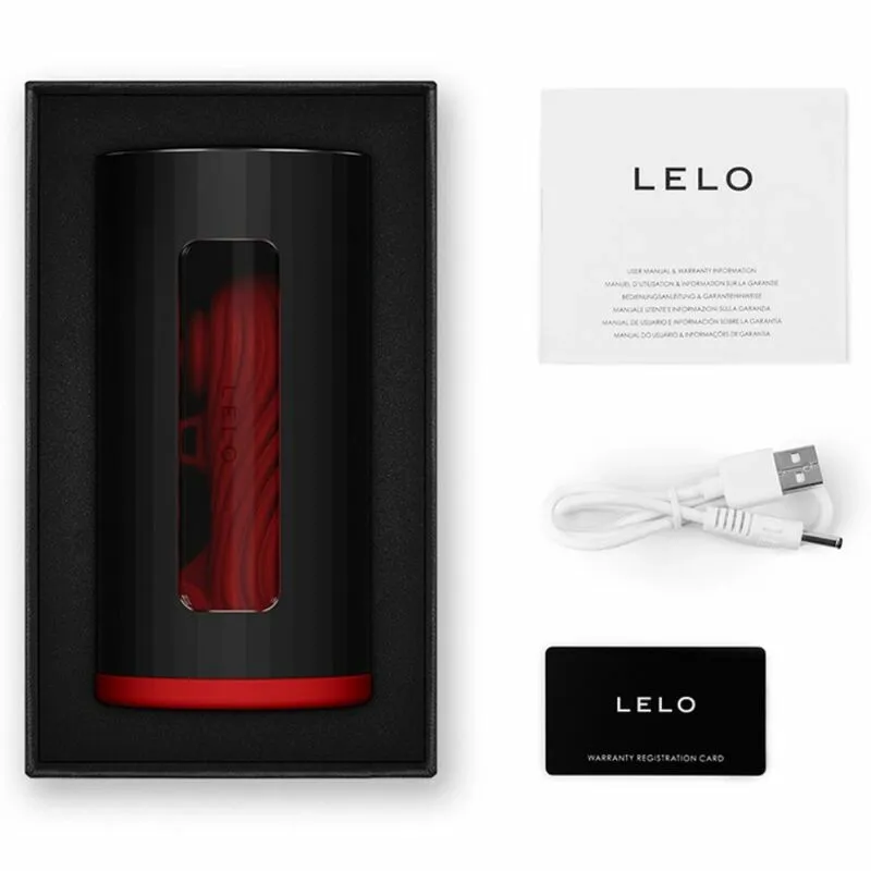 Automatický masturbátor LELO F1S V3 s aplikací, červený - obrázek 4