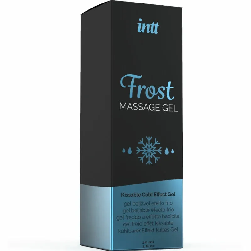 Chladivý masážní gel INTT Frost s příchutí máty, 30 ml - obrázek 3