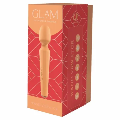 Masážní hlavice Dream Toys Glam Wand, ohebný krk, magnetické nabíjení, 21,5 cm
