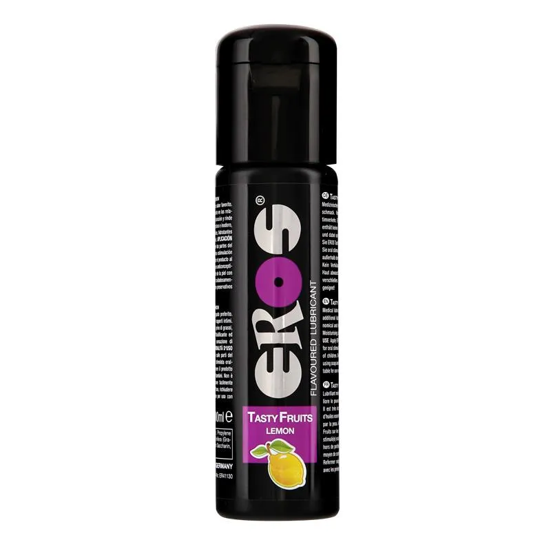 Lubrikační gel s příchutí citronu EROS Tasty Fruits, 100 ml