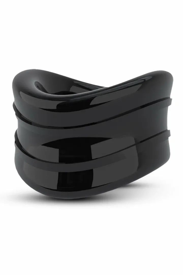 Natahovač varlat STAY HARD Beef Ball Stretcher Snug, černý, TPE, 2,5 cm - obrázek 2