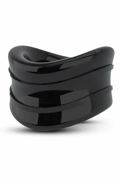 Natahovač varlat STAY HARD Beef Ball Stretcher Snug, černý, TPE, 2,5 cm - obrázek 2
