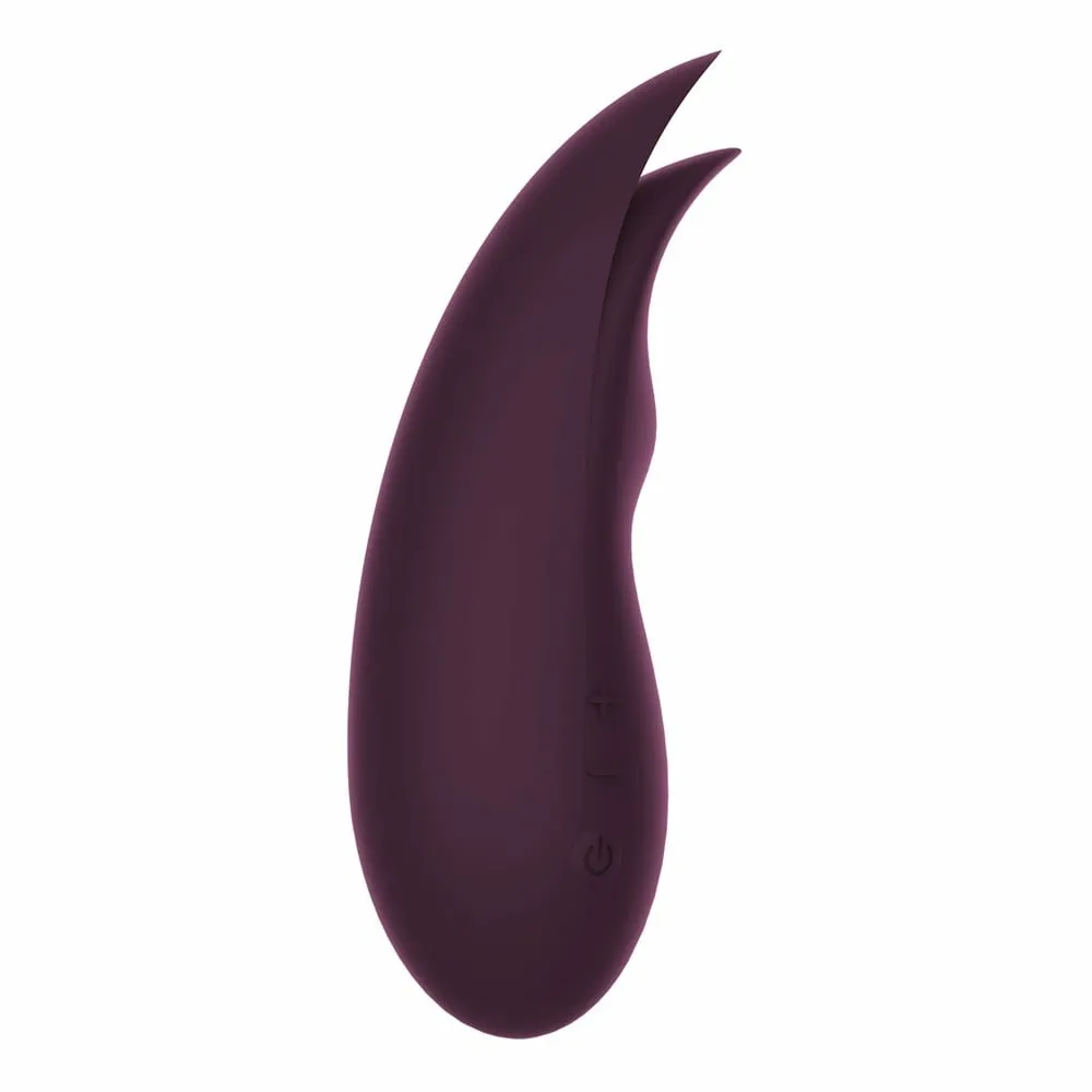 Vibrátor na klitoris Dream Toys Essentials Fluttering Stimulator, fialový, 18,5 cm - obrázek 4