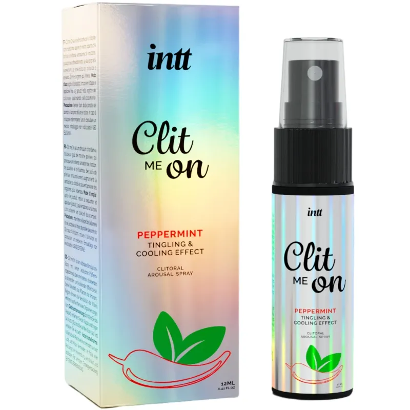 Stimulační sprej na klitoris INTT Clit Me On, máta peprná, 12 ml