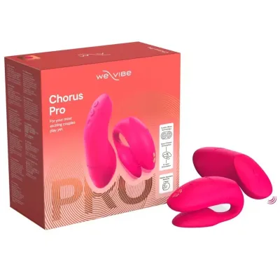Vibrátor pro páry We-Vibe Chorus Pro, zářivě růžový - obrázek 17