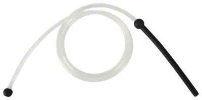 Dilatátor s hadičkou a náustkem Penisplug Piss to Mouth, silikon a PVC, 88 cm - obrázek 2
