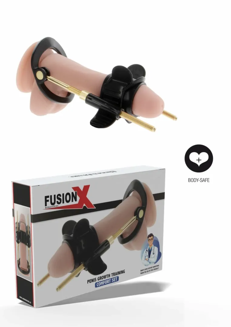 Trakční extender penisu Hidden Desire Fusion X Comfort Set, nastavitelný - obrázek 9