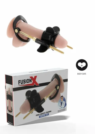 Trakční extender penisu Hidden Desire Fusion X Comfort Set, nastavitelný - obrázek 9