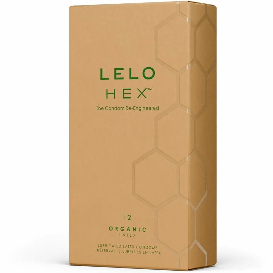 Kondomy LELO HEX Organic s L-argininem, 12 ks - obrázek 9