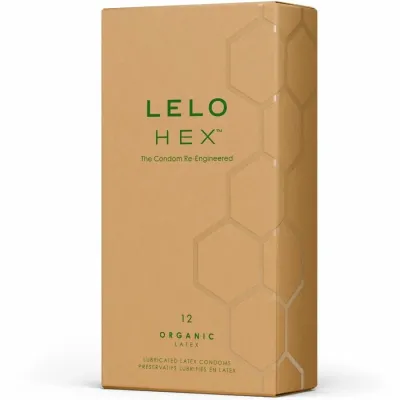 Kondomy LELO HEX Organic s L-argininem, 12 ks - obrázek 9