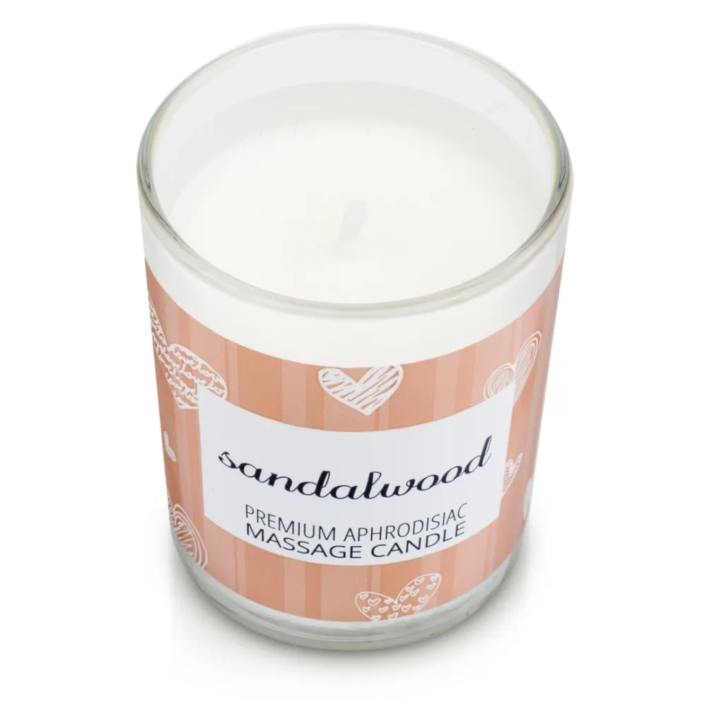 Masážní svíčka Magnetifico Sandalwood s feromony, santalové dřevo, 70 ml - obrázek 10