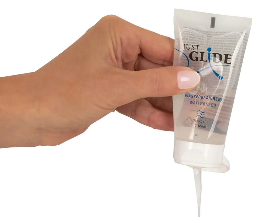 Lubrikační gel na vodní bázi Just Glide, 50 ml - obrázek 3