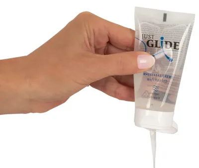 Lubrikační gel na vodní bázi Just Glide, 50 ml - obrázek 3