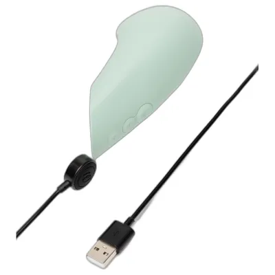 Tichý přikládací vibrátor Womanizer Vibe, šalvějově zelený - obrázek 6